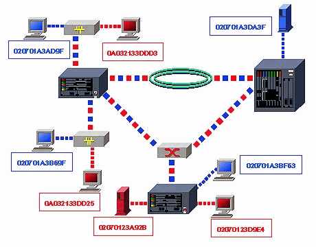 VLAN на базе MAC-адресов